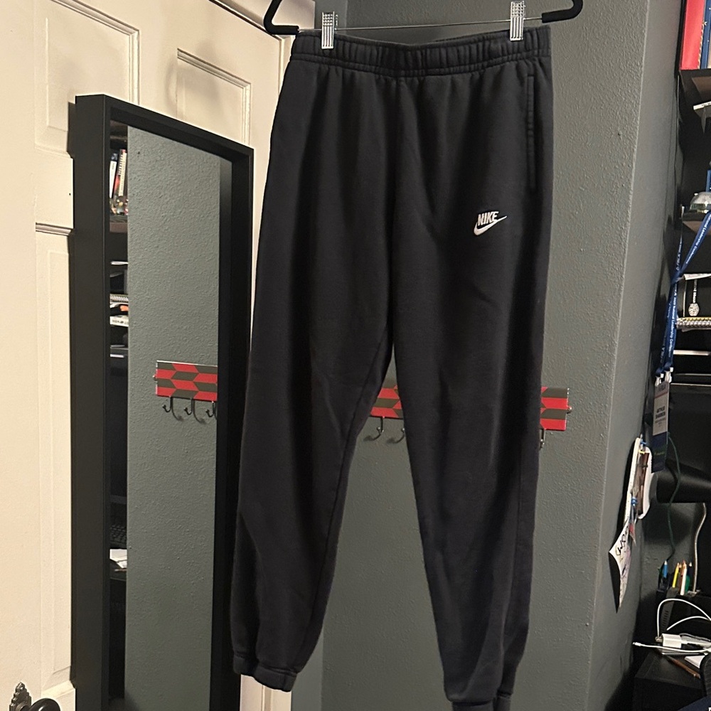 Nike Black Sweatpants with Logo